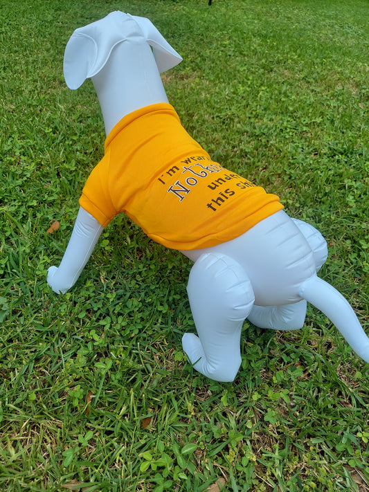 "I'm Wearing Nothing Under This Shirt"