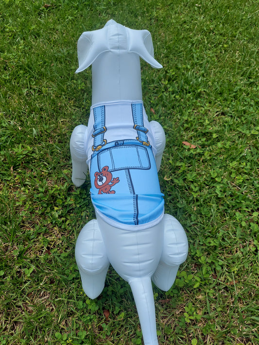 Little Bear Overalls Pet Shirt